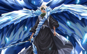Bleach Hyōrinmaru Katana Espada (Aço Carbono 1060)